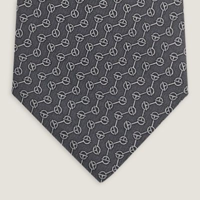 Glenan Zig Zag tie - Blue | Hermès USA